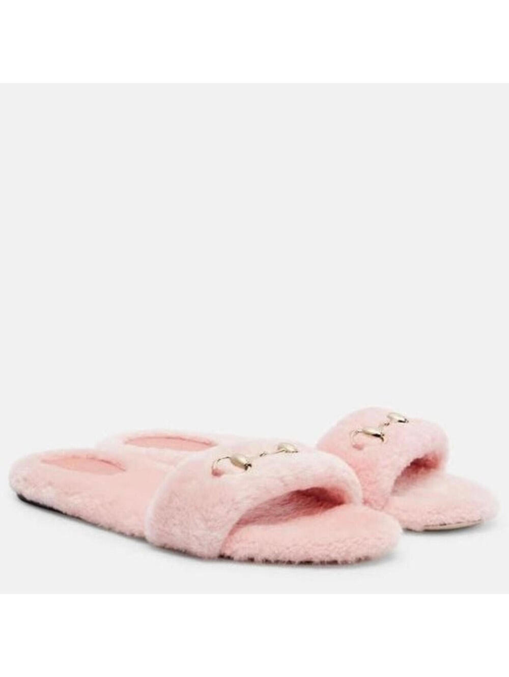 Gucci Horsebit Wool Slide Sandal(PLEASE REQUEST YOUR SIZE BEFORE PURCHASING) - Picture 3 of 3